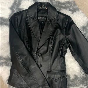 Black leather Jacket
